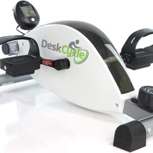 DeskCycle Under Desk Bike Pedal Exerciser – Stationary Bikes for Home & Office – Standard and Adjustable Height Versions
