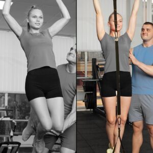 Fitarc Pull Up Assistance Bands Set,Pull Up Assist Strap with Handle,14 Levels of Assistance Up to 300LBS