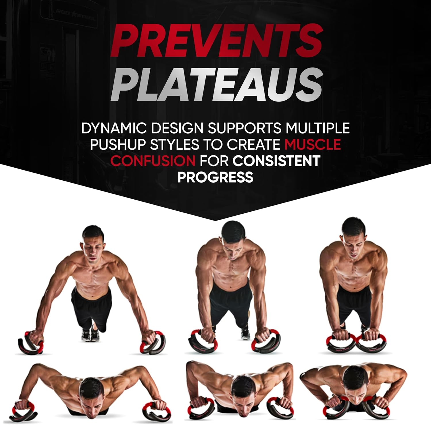 Legend Pushup – Advanced Push-Up Bars to Eliminate Wrist Pain, Generate More Muscle Growth, Deliver Faster Results, and Prevent Plateaus – Rocking Handle Design for Natural Movement and Effective Workouts - Image 5