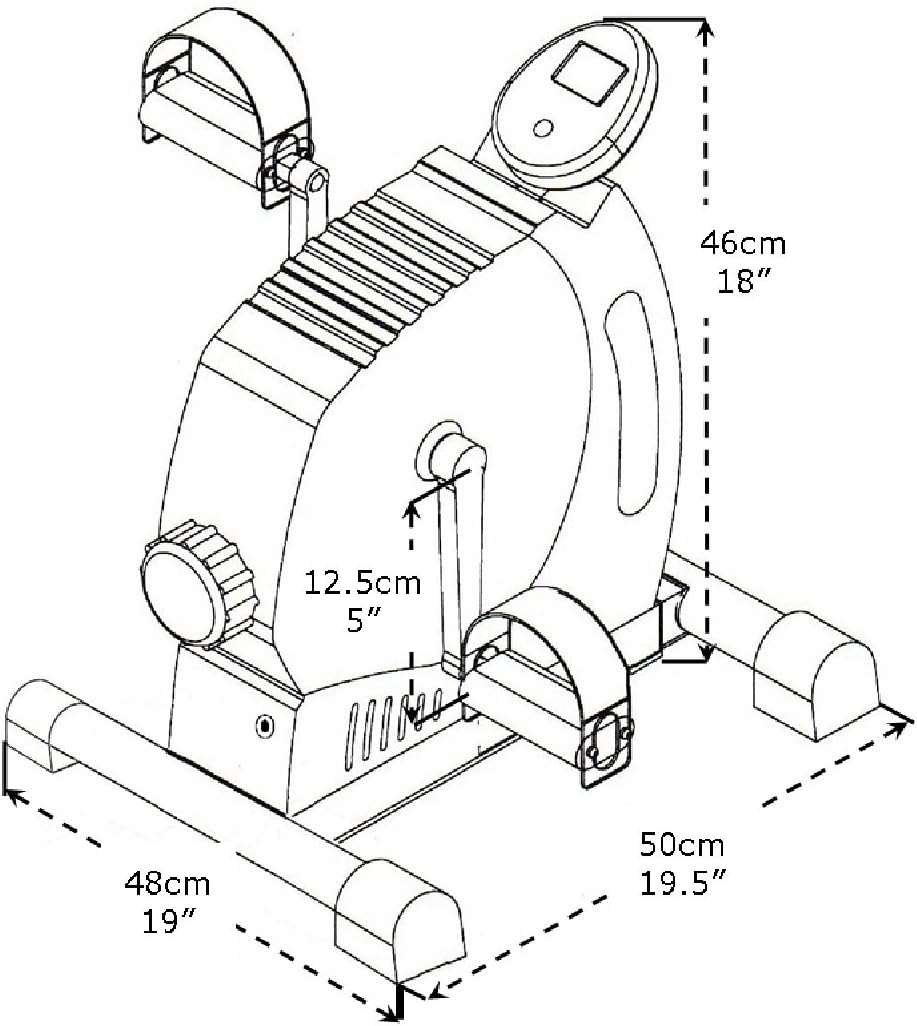 MagneTrainer-ER Mini Exercise Bike Arm and Leg Exerciser - Image 2