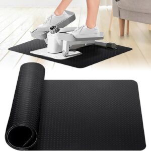 Upgrade Double-Sided Non-Slip Workout Mat for Elliptical Leg Exerciser, Exercise Mat for Under Desk Elliptical Floor Protection