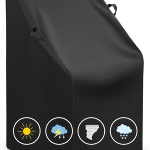Rowing Machine Cover for foldable Water Rowing Machine – 29.9″L x 20.5″W x 24.8″H, 420D Waterproof Rowing Machines Covers Waterproof Outdoor – Indoor & Outdoor Use (Cover Only)