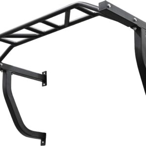 Valor Fitness CHN-3 Straight & CHN-UP Multi Grip Wall Mounted Pullup/Chin Up Bars for Home Gym Exercise and Workout