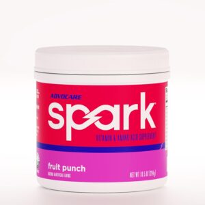 AdvoCare Spark Vitamin & Amino Acid Supplement – Focus & Energy Drink Powder Mix with Vitamin A, B-6, C & E – Also Includes L-Carnitine & L-Tyrosine – Fruit Punch – 10.5 oz