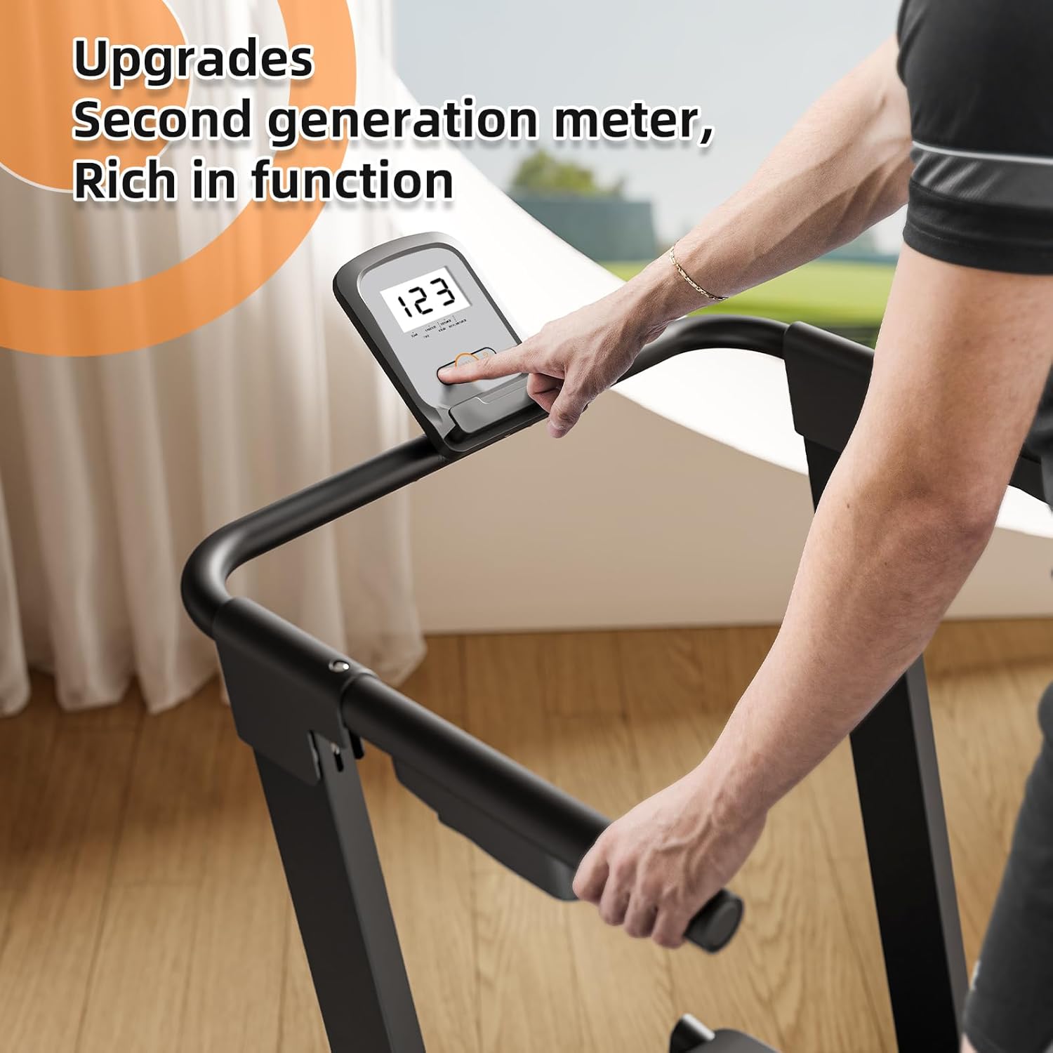 Curved Treadmill, Curved Treadmills Home, Non-Electric Motorized Treadmill-300 LBS Capacity,No Assembly Required Self-Generated Curved Treadmill Exercise Treadmills - Image 6