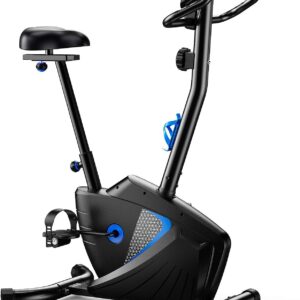 Exercise Bike Gym Workout Fitness Bike Advanced Home Trainer Stationary Bike Adjustable Magnetic Resistance for Home Gym Workout