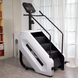 Commercial Stair Climber & Stair Stepper Machine with LED Display, 15-Speed Cardio Stair Master Exercise Equipment for Home and Gym