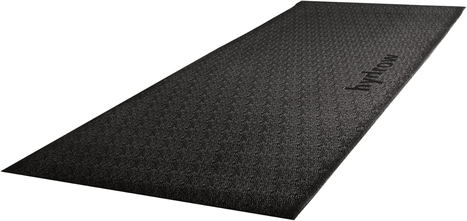 Hydrow Under Machine Mat for Exercise Equipment, Non-Slip Exercise Mat for Stability and Floor Protection, Suitable for Rowing Machine, Treadmill, Bike and Home Workout (3'L x 7.5'W X 0.125' Thick)