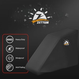 Zettum Treadmill Cover – 600D Treadmill Dust Cover Waterproof, Gym Equipment Running Machine Covers with Windproof Drawstring, Exercise Workout Equipment Protective for Home Indoor Outdoor