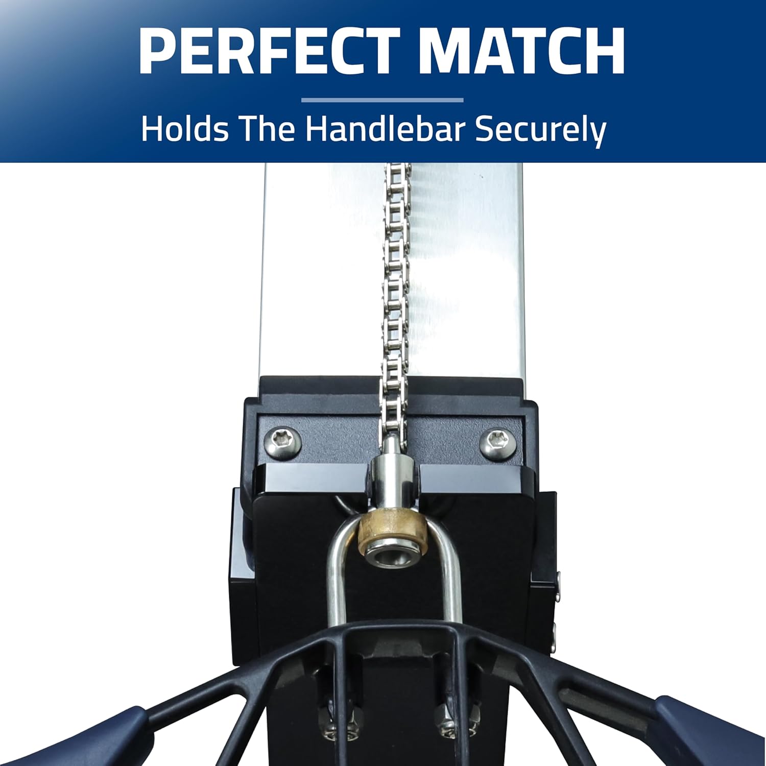 Handlebar Holder Compatible with Concept 2 Rowing Machine Model D&E and Rowerg, Chain Holder, Handle Bracket, Chain Maintenance, Lubing Helper, Rowing Machine Accessories, Patent Pending - Image 3