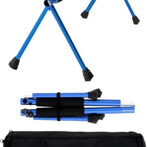 Push Up Bar – Folding Dip Bar for Home Workout, Lightweight & Portable Strength Training Equipment for Men & Women, Indoor & Outdoor Use (Hawk)