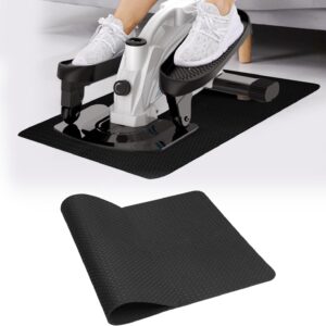 Double Non-Slip Workout Mat for Ellipse Leg Exerciser, 23.6″ × 17″ 0.12-0.2″ Thick Ellipse Machine Mat, Exercise Mats for Under Desk Ellipticals
