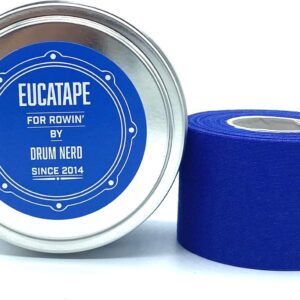 Eucatape Eucalyptus Infused Rowing Tape for Men & Women – Heals and Protects Hands from Blisters Cuts Dry Skin, for Strength & Grip Indoor Machine or Outdoor Sculling Crew