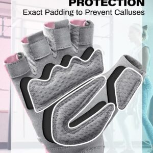 VINSGUIR Workout Gloves for Women and Men, Breathable Weight Lifting Gloves for Gym Exercise, Fitness, Training, and Cycling, with Excellent Grip and Cushion Pads