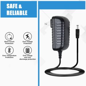 SLLEA AC Adapter Power Supply Cord Replacement for Fuel Fitness FE44 Elliptical Trainer Mains PSU