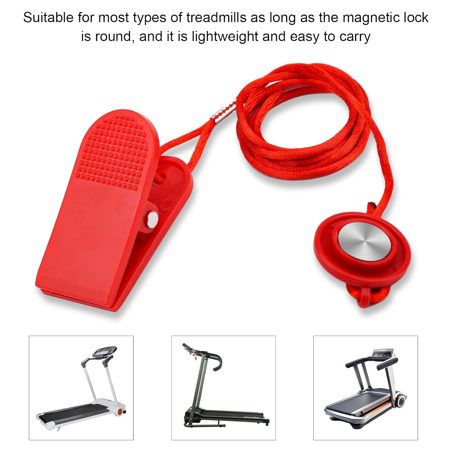2pcs Universal Treadmill Magnet Safety Key, Magnetic Safety Switch Round Treadmill Key Replacement for Most Treadmills Running Machines - Image 4