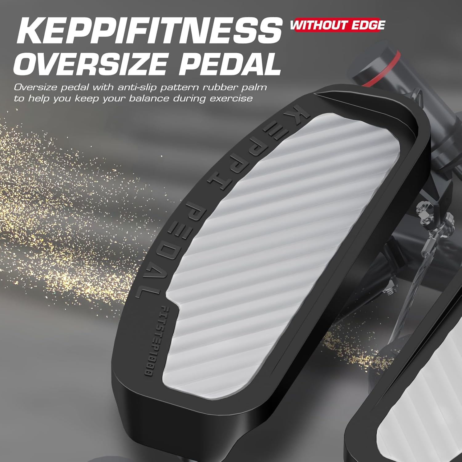 KeppiFitness Steppers for Exercise at Home, Stair Stepper with Resistance Bands for Home Cardio Exercise - FITSTEP Series - Image 8