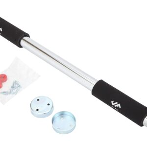 JFIT Deluxe Multi Exercise Doorway Pull-Up Bar with Comfort Grips, 40-Inch