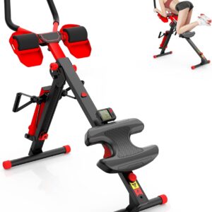Magnetic Rowing Machine for Home | Adjustable 8-Speed Booster | Burn Fat & Sculpt Muscles | Supports Up to 265 LBS | Phone/Tablet-Ready Design