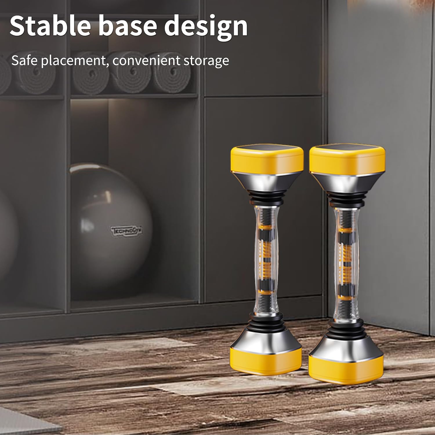 5.5LB Adjustable Swing Dumbbell with Non-Slip Grip | Also Available 5LB & 25LB Standard Adjustable Dumbbells | Home Gym Strength Training Set - Image 6