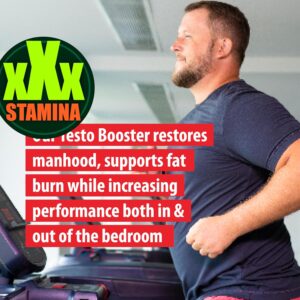 Natural Testosterone Booster for Men at Gym & Bedroom, Happy Wife, Happy Nights – Helps Boost Physical Performance, Restore Vitality and Support Weight Management – 60 Tablets