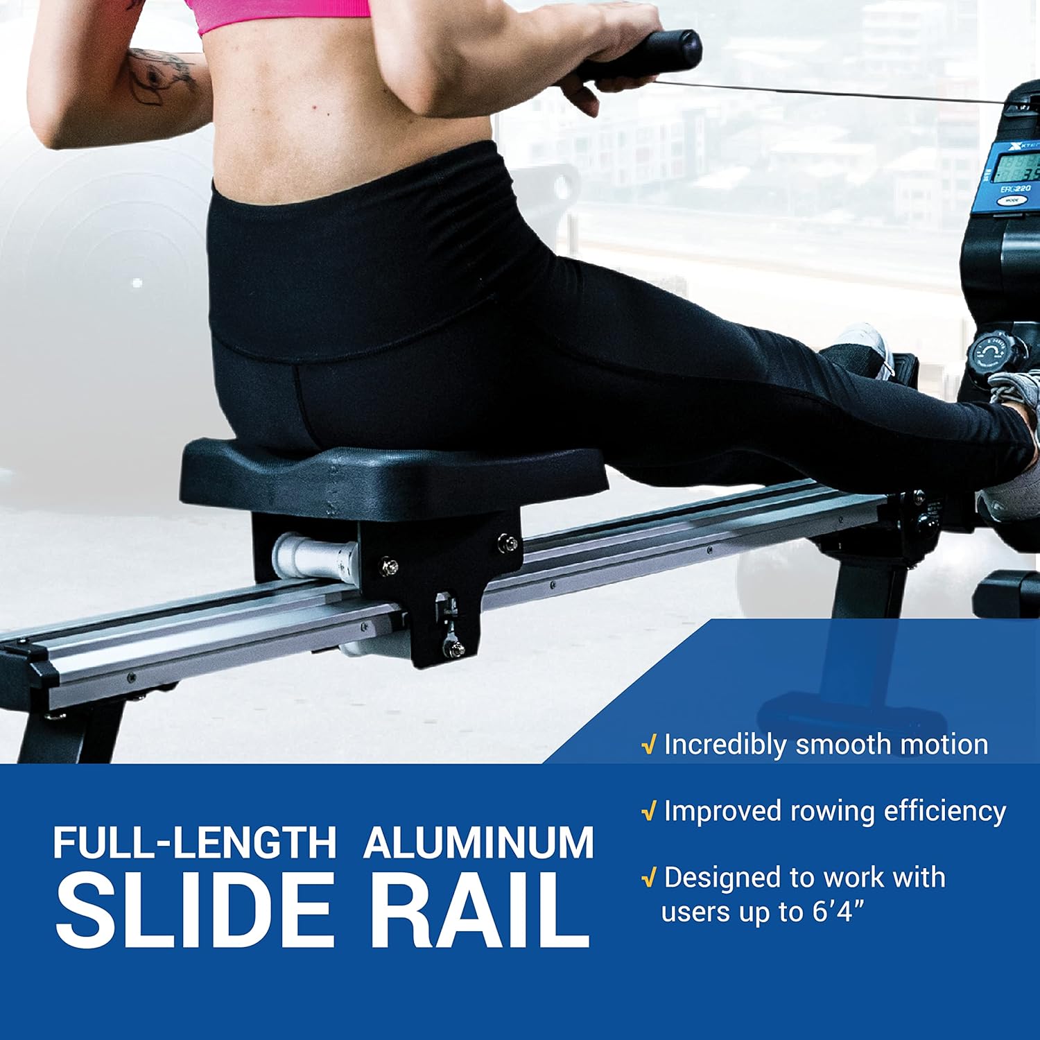 XTERRA Fitness ERG220 Magnetic Rower - Image 6