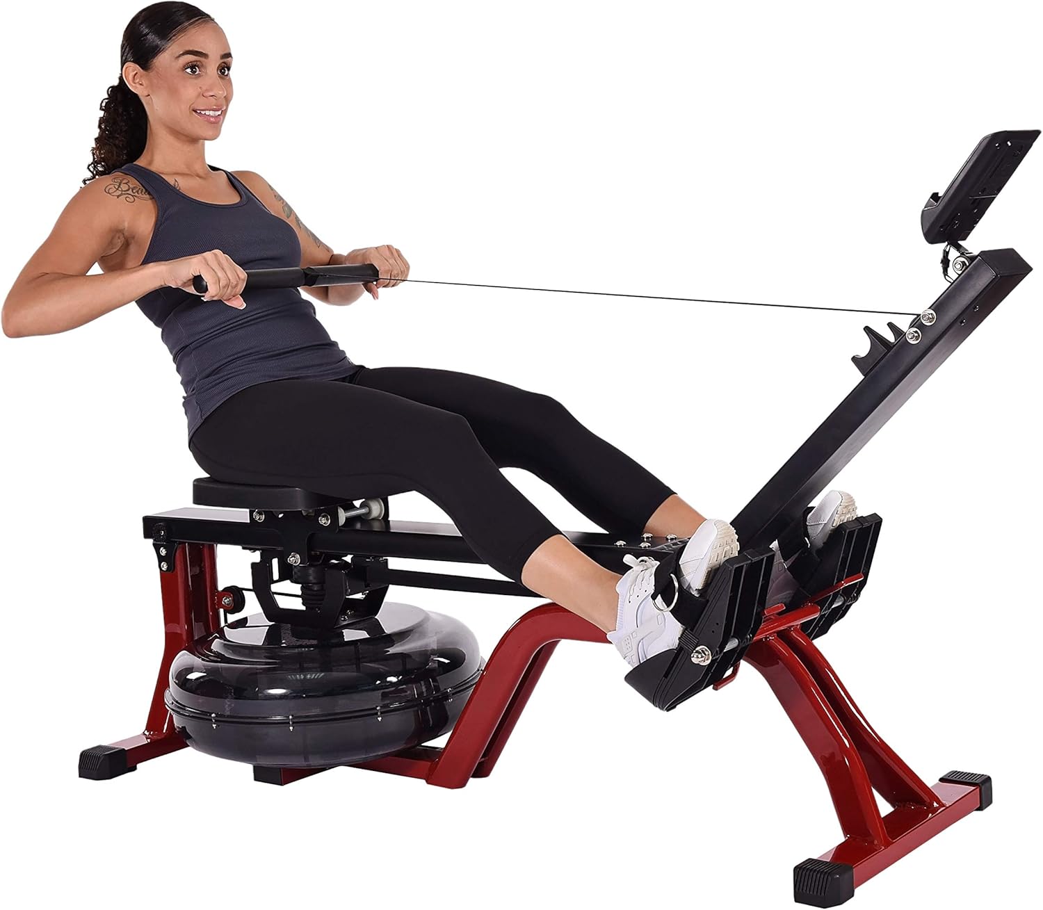 Stamina X Water Rowing Machine with Fitness Coaching App, No Subscription Required - Wireless Heart Rate Monitor Included - Rowing Machines for Home Use - Image 3