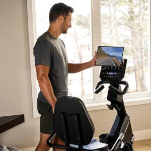 Horizon Fitness 5.0R Recumbent Bike, Fitness & Cardio, Magnetic Resistance Cycling Bike with Bluetooth, Comfort Seat with Lumbar Support, Step-through Frame, and 350lb Weight Capacity