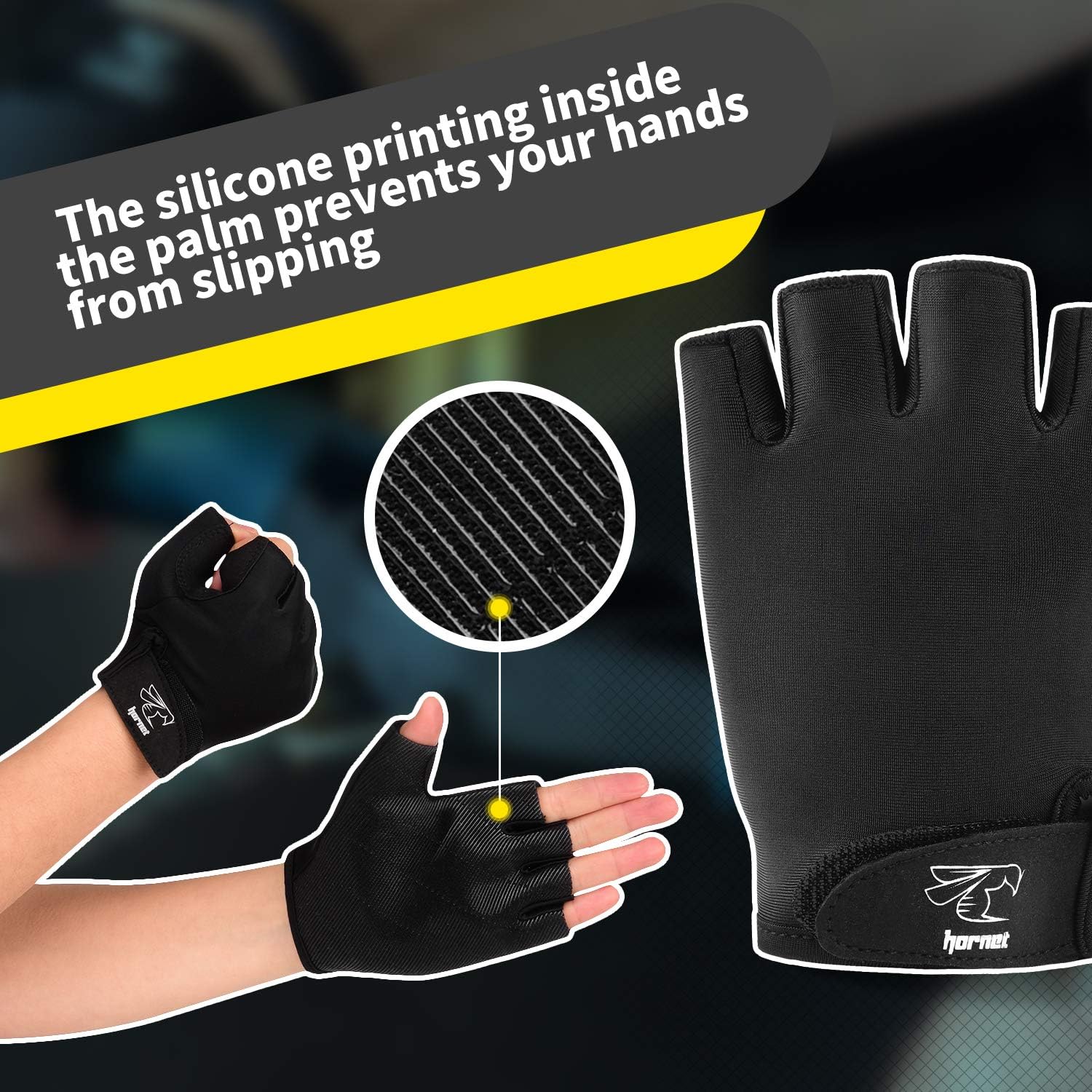 Hornet Watersports Rowing Gloves Ideal for Indoor Rowing, Sculling, Kayak, SUP, Outrigger Canoe, Dragon Boat and Other Watersports - Image 5