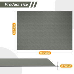 Mini Stair Stepper Mats, Exercise Non-Slip Workout Mat for Ellipse Leg Exerciser Elliptical Mat Non-Slip Under Desk Suitable for Seniors Electric Seated Foot Pedal Exerciser, Dark Grey