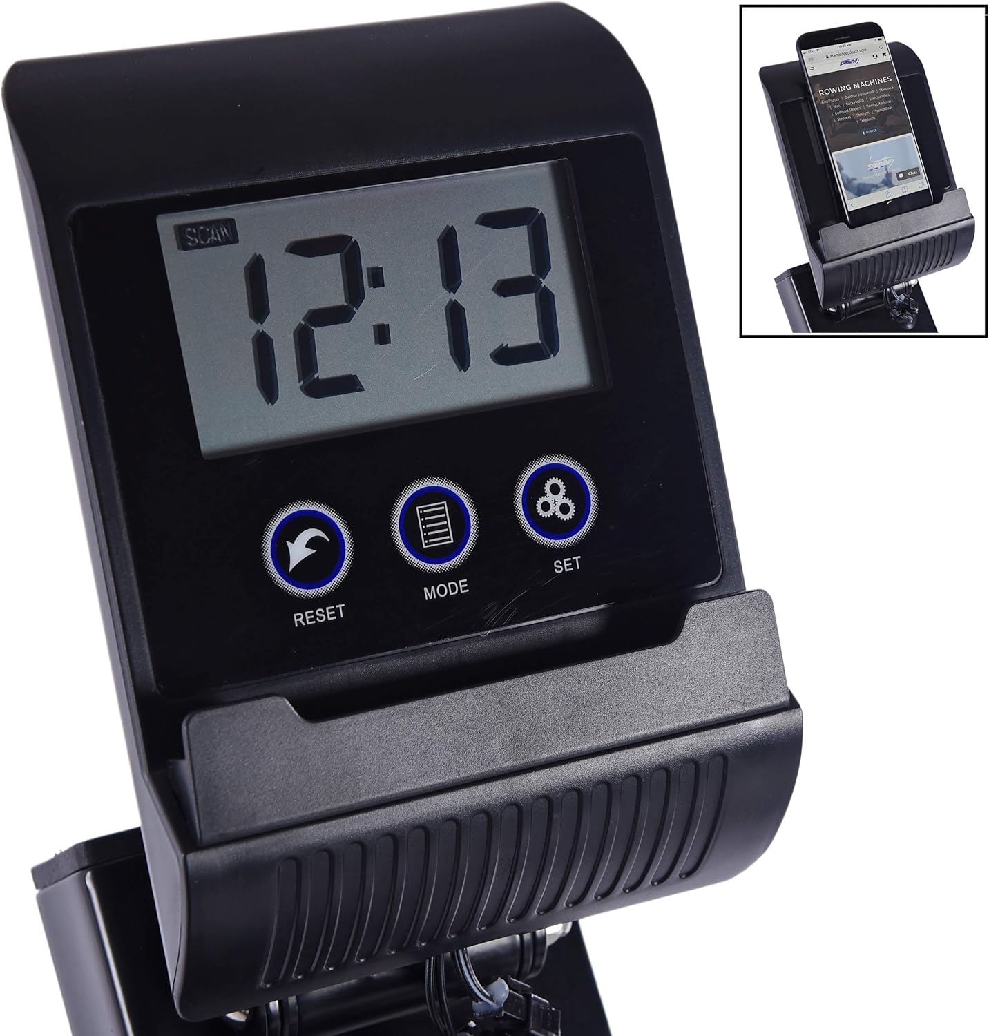 Stamina X Water Rowing Machine with Fitness Coaching App, No Subscription Required - Wireless Heart Rate Monitor Included - Rowing Machines for Home Use - Image 4