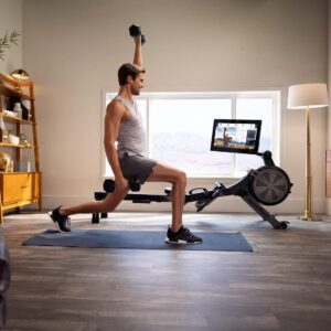 NordicTrack iFIT-Enabled Rower with Pivoting Touchscreen and SpaceSaver Design