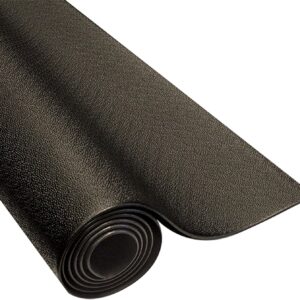 Body-Solid Long Vinyl Heavy Duty Exercise Equipment Mat (RF36T) for Use on Carpet, Hardwood Floors, Concrete & More – Perfect for Treadmills, Bikes & Other Home Gym Equipments, 36×78 in