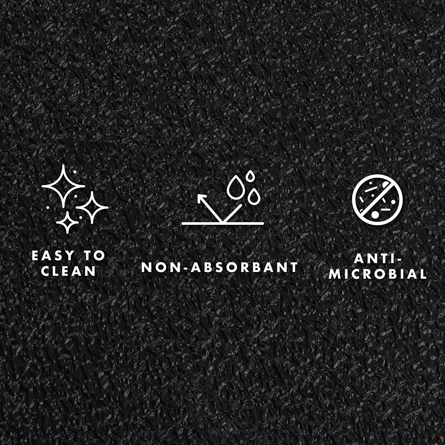 MotionTex Exercise Equipment Mat for Under Treadmill, Rowing Machine, Elliptical Machine, Fitness Equipment, Home Gym Floor Protection, 30" x 66", Black - Image 5