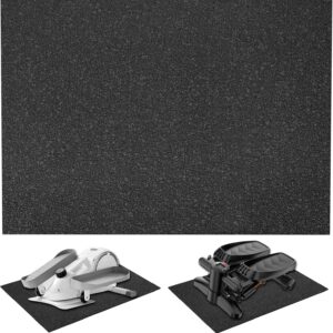 Anti Slip Mat for Under Desk Elliptical (24″x17″), Elliptical Mat, Ellipse Leg Exerciser Machine Mat, Suitable for Electric Seated Foot Pedal Exerciser, Stability and Floor Protection High-density PVC
