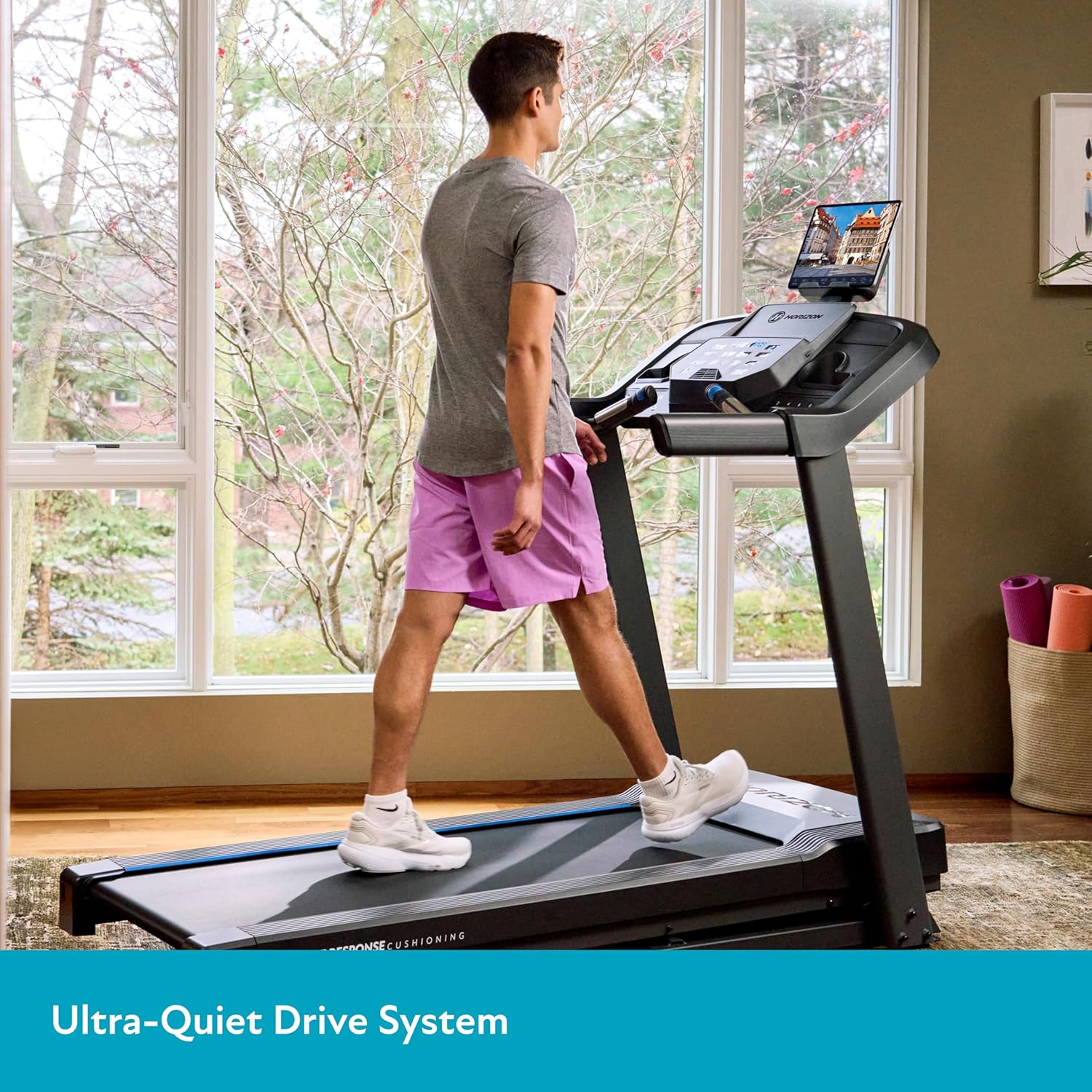 Horizon Fitness T101 Connect Treadmill - Image 6