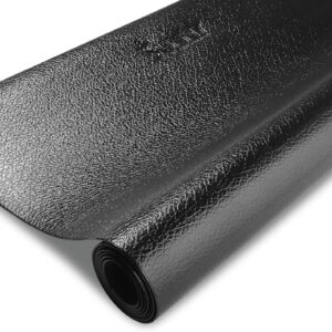 Sunny Health & Fitness Non-Slip Home Gym Mat – Workout Floor Protection Foam Pad for Treadmill, Bike, Elliptical, Yoga and Exercise Equipment or Standing Desk in 4 Size Options