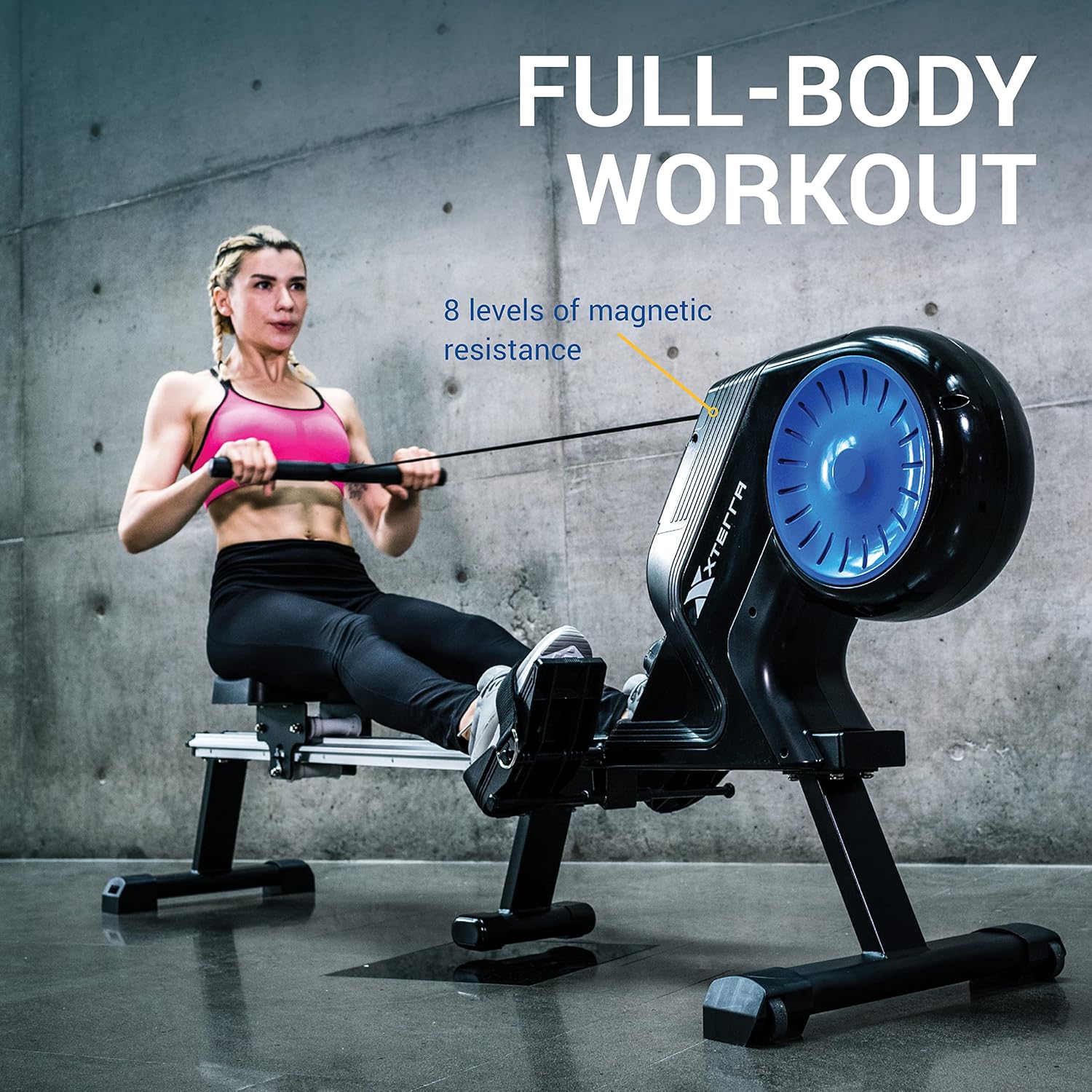 XTERRA Fitness ERG220 Magnetic Rower - Image 2