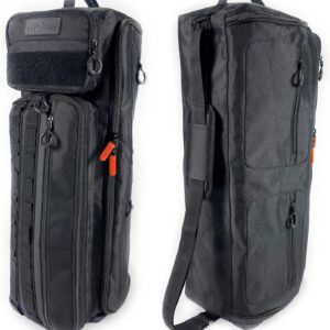 Fitdom Tactical Inspired Yoga Bag for Adult Men. Heavy Duty Yoga Bags and Carriers Fits All Your Stuff. Yoga Mat Bag with Expandable Compartment for 2 Yoga Blocks & Multiple Pockets – Yoga Mat Carrier