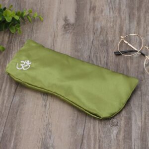 Yoga Eye Pillow Silk Cassia Seed Lavender Relaxation Therapy