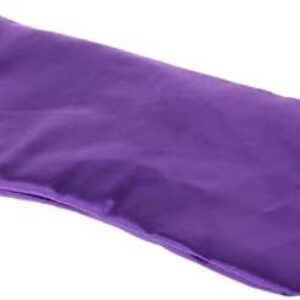 Yoga Eye Pillow，Silk，Cassia Seed Lavender Massage Relaxation Mask，Aromatherapy Eye Pillow for Home Fitness (Color : Purple)