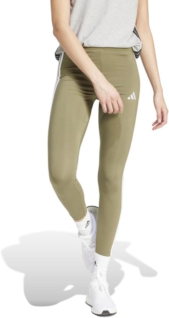 adidas Womens Essentials 3-Stripes Cotton Leggings