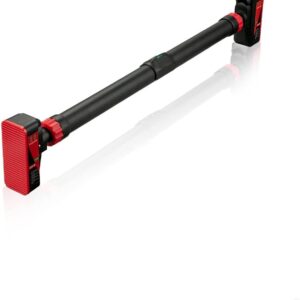 Pull Up Bar for Doorway, Strength Training Chin Up Bar with Level Meter and Adjustable Width for Home Gym,No Screws Required, Weight Capacity 440 LBS
