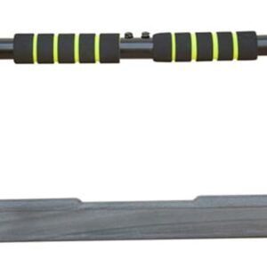 Wall Mounted Pull Up Bar Exercise Chin Bar Portable Dip Bars Multifunctional Strength Training for Indoors Home Gym Fitness Exercise Black One Size