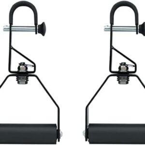 Yes4All Rotating Pull Up Handles for Pull Up Bar/Pull Up Grips/Barbell handles with Non-Slip & Foam Pad Grips – Twist Motion for Strength Training Workout