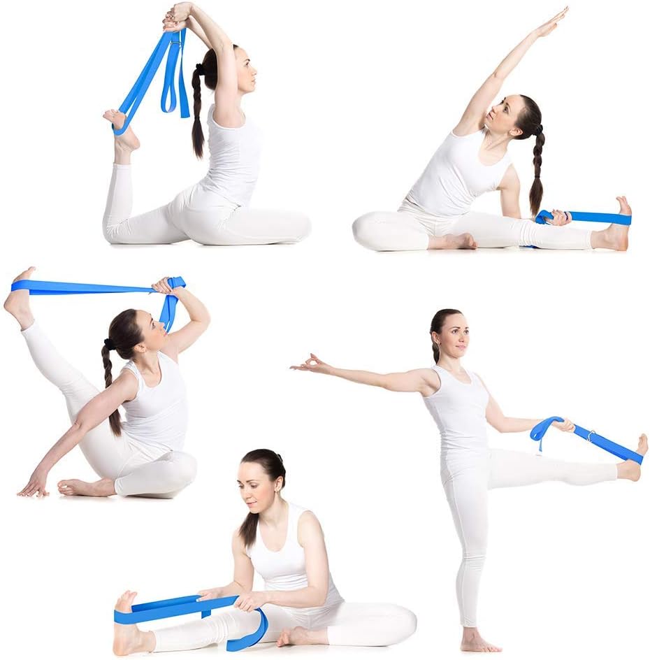 2 Pack Yoga Blocks 9"x 6"x 4" EVA Foam Blocks with Strap, High Density Block for Support and Deepening Poses - Image 6