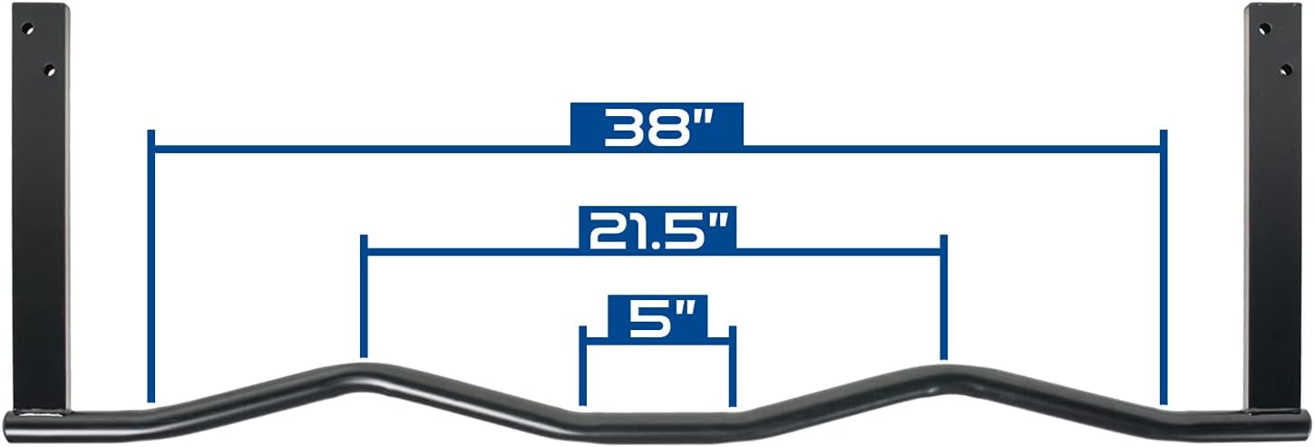 Ergonomic Joist Mount Pull Up Bar by Ultimate Body Press - Image 5