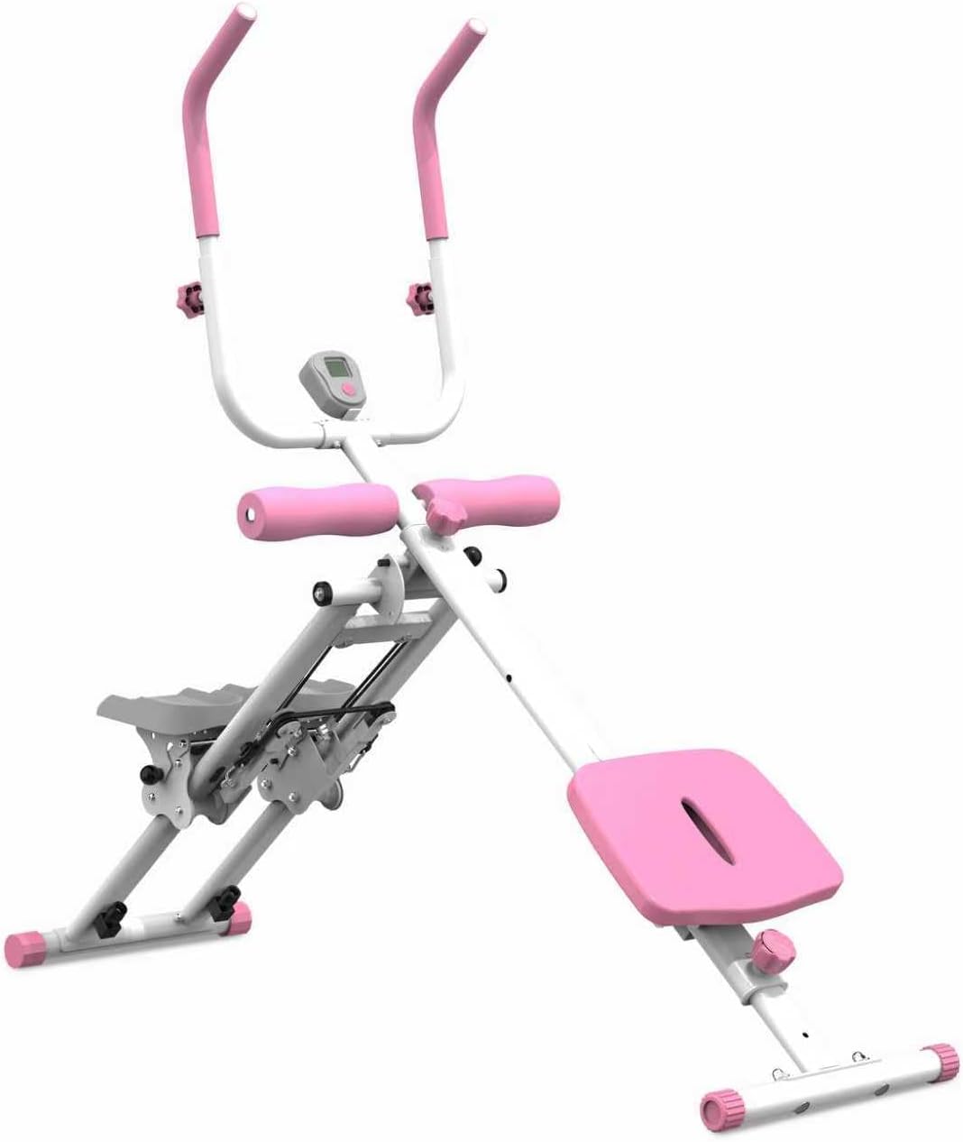 2 in 1 Stair Stepper And Ab Workout Machine, Stepper Machine with Adjustable Handlebar, Vertical Climber Workout Equipment for Home Gym, Core and Glute Workouts Equipment for Women - Image 8