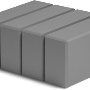 Yoga Blocks 4 Pack – EVA Foam Blocks for Pilates Workout, Stretching, Meditation – Yoga Block for Flexibility, Balance, Spine Strength, Non-slip and Lightweight Exercise Blocks
