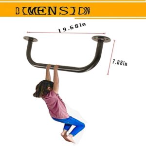 Wall mounted pull-up bar, suspension rod,cloud ladder, indoor fitness training, climbing cloud ladder,wall mounted horizontal bar pull-up bar,